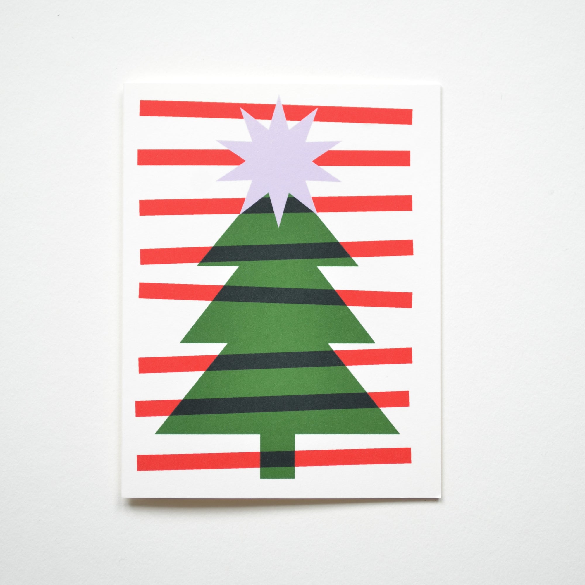 Christmas Holiday Greeting Card Big Star