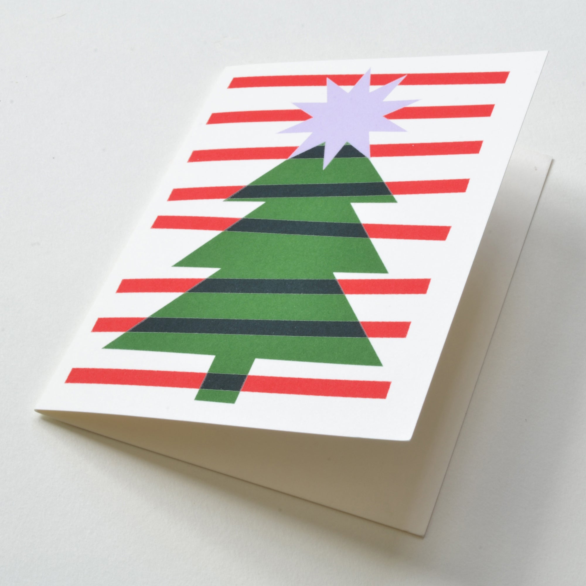 Christmas Holiday Greeting Card Big Star