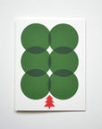 Christmas Holiday Greeting Card Green