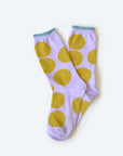 Big Dot Lavender Sock