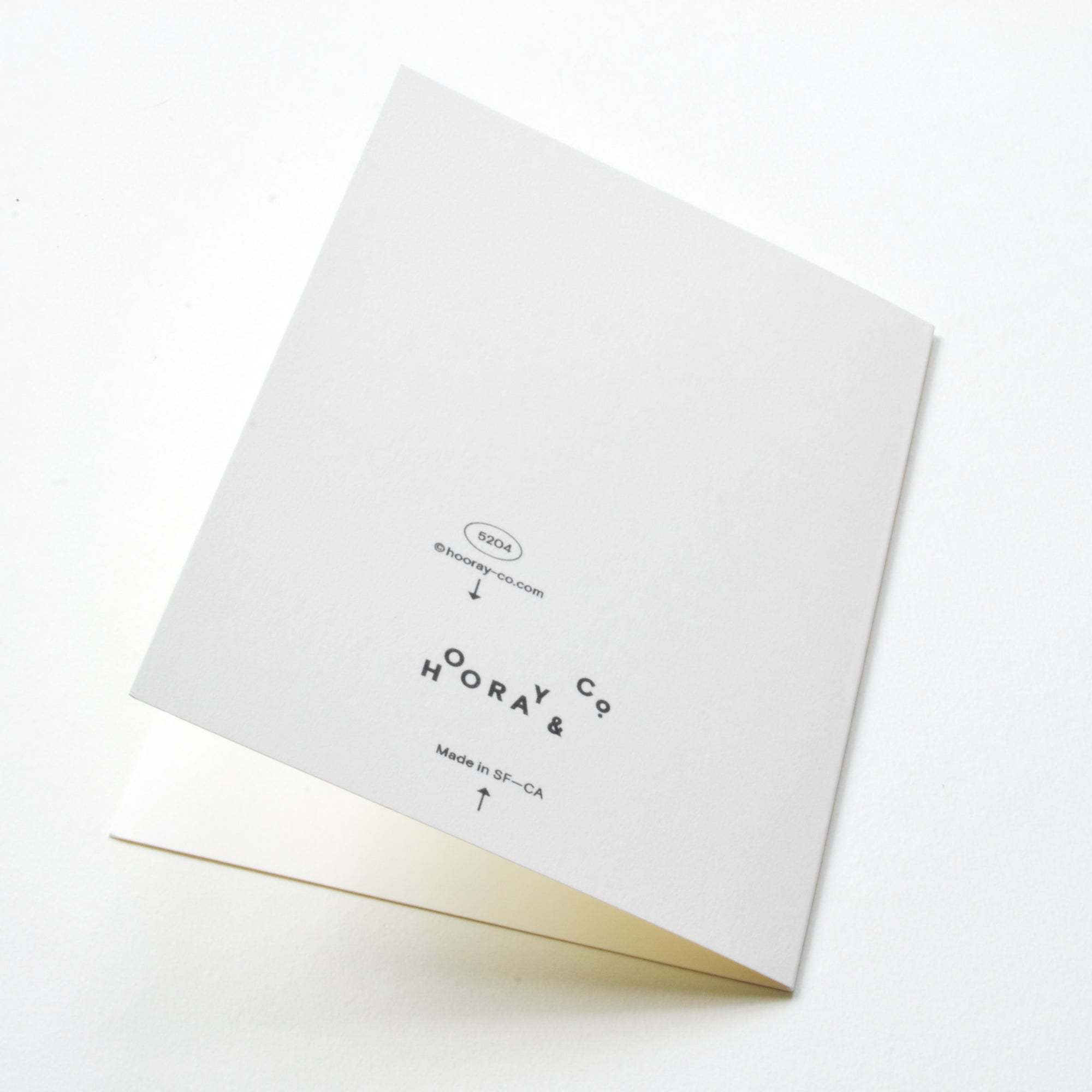 Christmas Holiday Greeting Card Yellow
