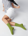 Moss Cotton Sock