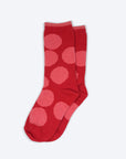 Hooray Kids Sutro socks in Poppy red