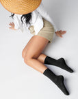 Everyday Solid Crew Socks — Raven