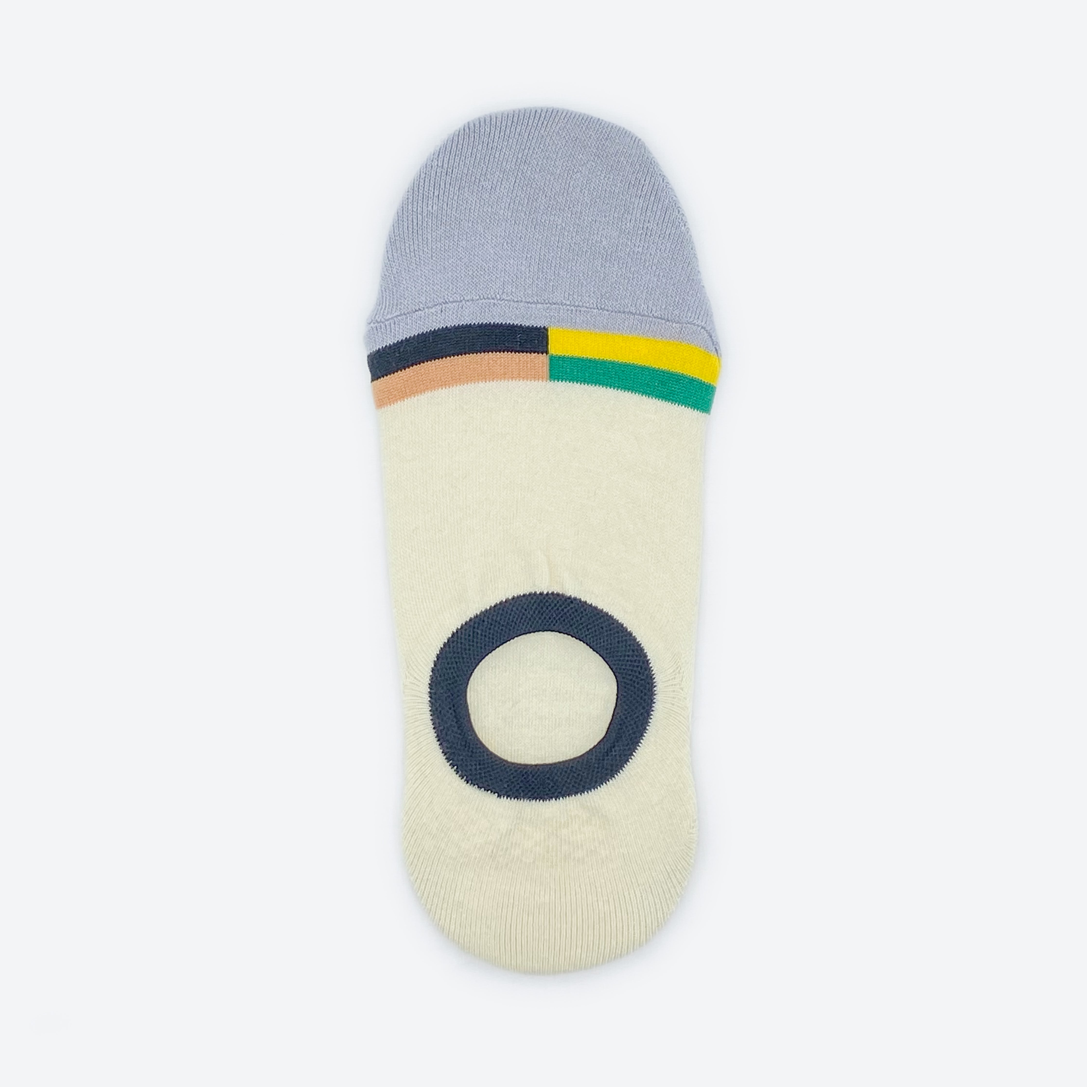 Hooray Sock Co. Marina No Show Socks. Lightweight, minimal, perfect for hot weather. Heel grips for secure fit. Size: Large (US men’s 8-12), Small (US women's 4-10)